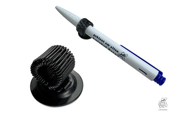 Kugelschreiber mit Klebebefestigung