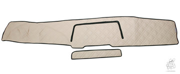 Armaturenabdeckung - Dashboard 2 teilig passend für MAN TGX bis BJ2020 - PREMIUM Line - Ausverkauf - nur noch in creme