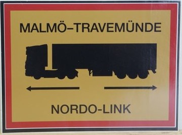 Scandi Aufkleber Malm - Travemnde