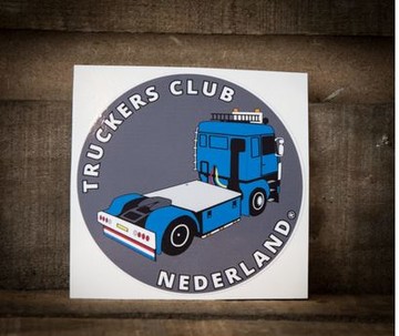 Scandi Aufkleber  Truckers Club Nederland