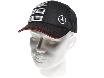 Mercedes Cap mit Stern und Kühlerwaben