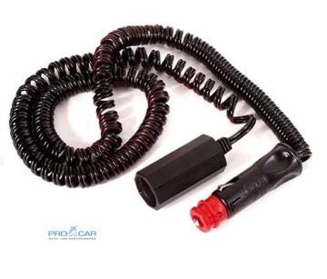 Spiral-Verlngerungskabel 2Meter  von Pro Car (35170)