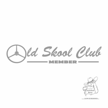 Member Old Skool Club silbergrau<br />
55 x 11cm