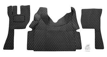 Bodenset 3 teilig  passend fr Volvo FH 4 Automatik - PU Light Line - AUSVERKAUF