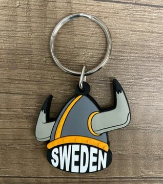 Scandi Schlsselanhnger Sweden Wiking