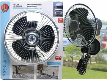 Lfter Car Fan 24V mit Saugfu (772231)