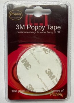 Klebering 3M doppelseitig fr Original Poppy Flakon