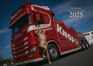 Kalender 2024 mit Scania Trucks & Girls