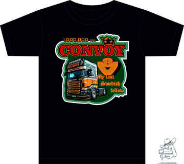 "Convoy" Fan Shirt Sigi Reil -SCHWARZ-