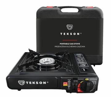 Tekson Gaskocher 2in1 im Koffer