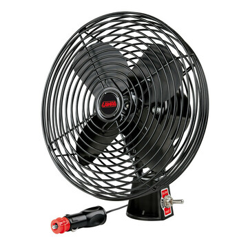 Ventilator "Premium" aus Metall 20cm/8 Zoll/24V