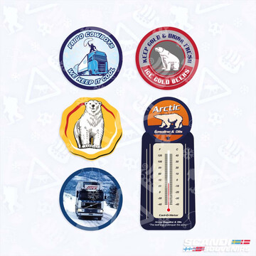 Scandi Stickerset Frigo Cowboys