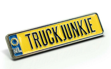 TJ PIN Truck Junkie Kennzeichenplatte