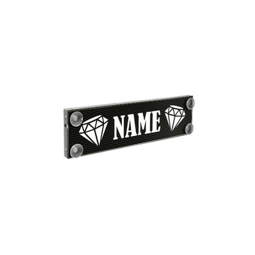 Namensschild 4-5 Buchstaben (50x13,5cm)