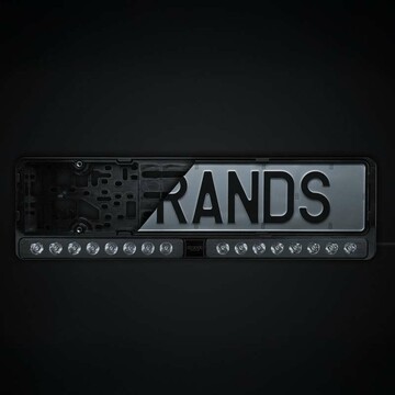 Strands Kennzeichenhalter LED "NUUK DUO"