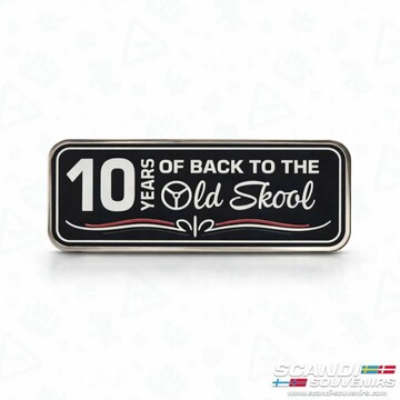 Scandi Pin 10 Years Back to the Oldskool