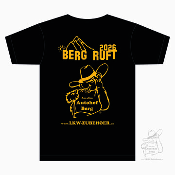 T-Shirt schwarz "Berg TRUCKERTREFFEN 2026"