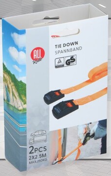 Spanngurt 2x 2,5 Meter