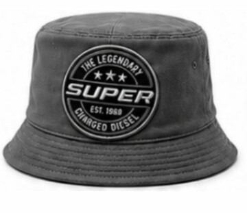 Fischerhut grau SUPER