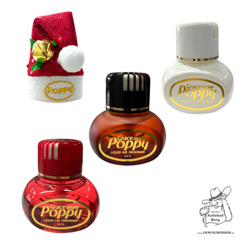 Weihnachtsaktion Original Lufterfrischer Flakon Poppy