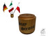 Flaggenstnder fr 3 Flaggen aus Holz "Stay Strong"