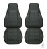 Sitzbezge passend fr Volvo FH4 + FH5 - 3D Poly Line