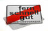 Schild Fern Schnell Gut