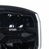 Detailansicht des schwarzen LED-Scheinwerfers X-Spider "NINJA OVAL" mit "SPIDER" Schriftzug und Spinnen-Symbolen.