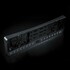Schwarzer, gebogener Strands Nuuk Duo Kennzeichenhalter mit integrierten LEDs.