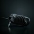 Schwarzes Strands Nuuk Black R LED-Rckfahrlicht mit geripptem Gehuse, Halterung und Kabel.