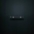 Schwarzer Strands SIBERIA XPA Double Row LED-Lichtbalken mit silbernen Halterungen auf dunklem Hintergrund.