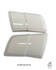 Felips Windabweiser neben K�hlergrill mit LINIE passend f�r DAF 2022 XF/XG/XG+