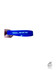 Blaues Silikonarmband "Berg Ruft 2026" mit LKW-Zubeh�r Logo.