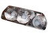 LED Kabinenbeleuchtung f�r Scania NG: Deckenleuchte mit wei�em Leselicht und rotem Kabinenlicht.