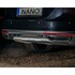 Nano-R�ckfahrscheinwerfer am Heck eines dunklen Fahrzeugs.