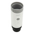 Tragbare Kaffeemaschine Cafyn Flow, wei� mit grauem Rand und schwarzem Boden.